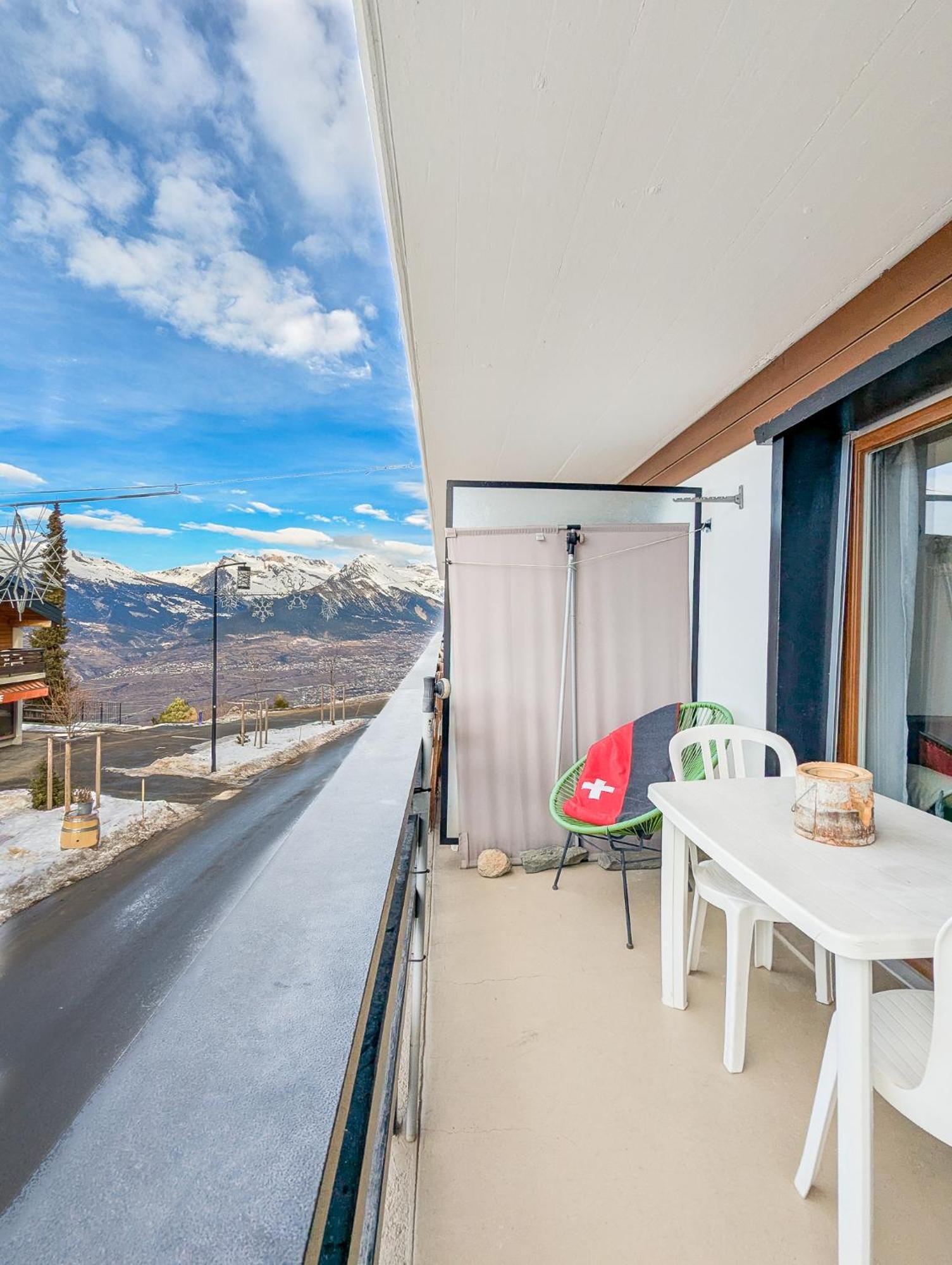 Center Of Veysonnaz With A View ! 아파트 외부 사진